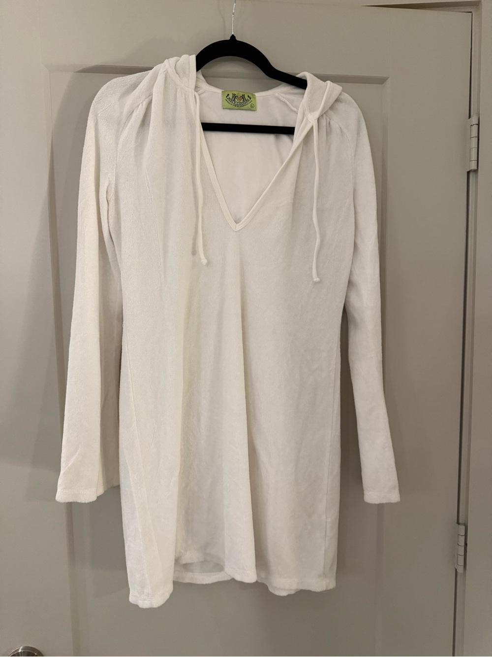 Juicy Couture White Pool Cover Up